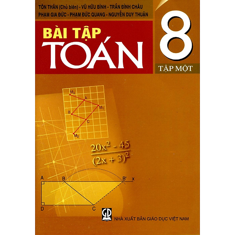 Sách Bài Tập Toán Lớp 8 Tập 1
