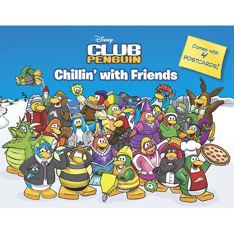 Sách Chillin' with Friends (Disney Club Penguin)