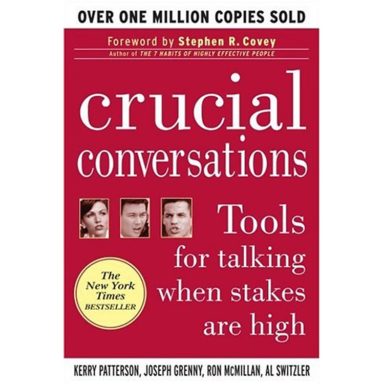 Sách Crucial Conversations: Tools for Talking When Stakes are High