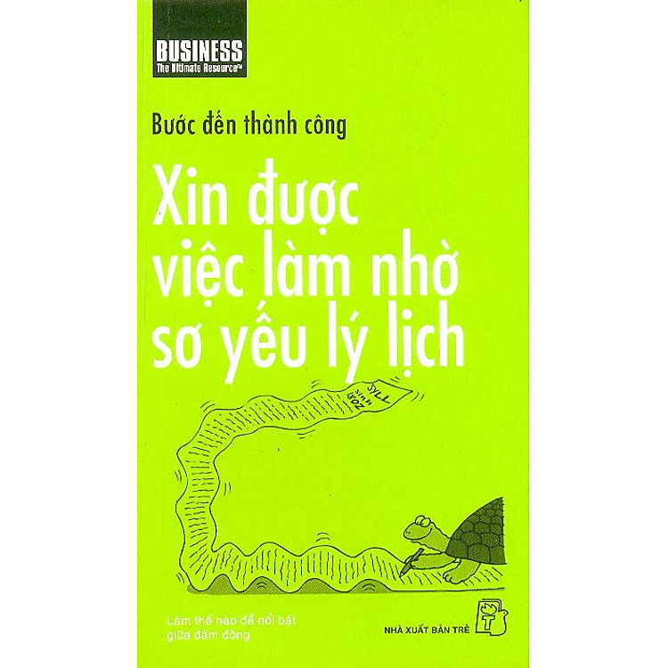 Sách Xin Được Việc Làm Nhờ Sơ Yếu Lý Lịch