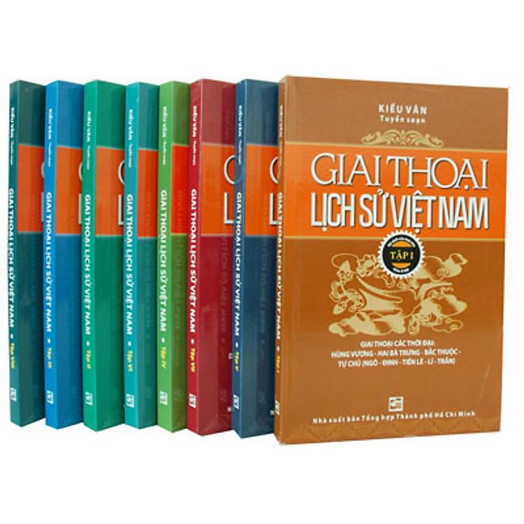 Combo Giai Thoại Lịch Sử Việt Nam (8 Tập)