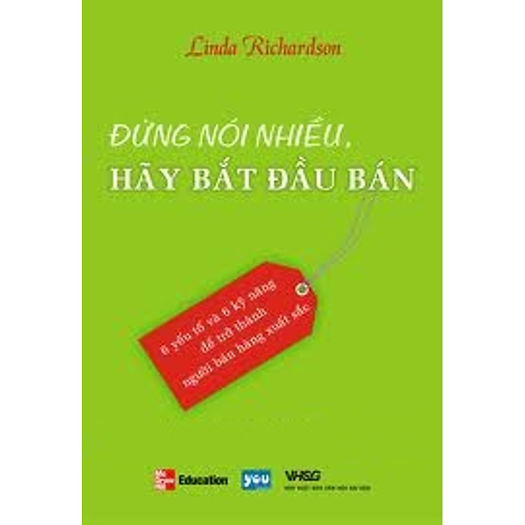 Sách Đừng Nói Nhiều, Hãy Bắt Đầu Bán