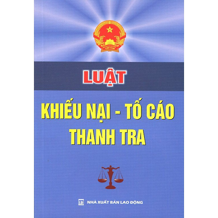 Sách Luật Khiếu Nại Tố Cáo - Thanh Tra