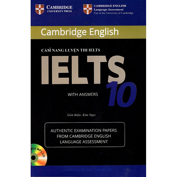 Sách Cẩm Nang Luyện Thi IELTS 10 (Không Kèm CD)