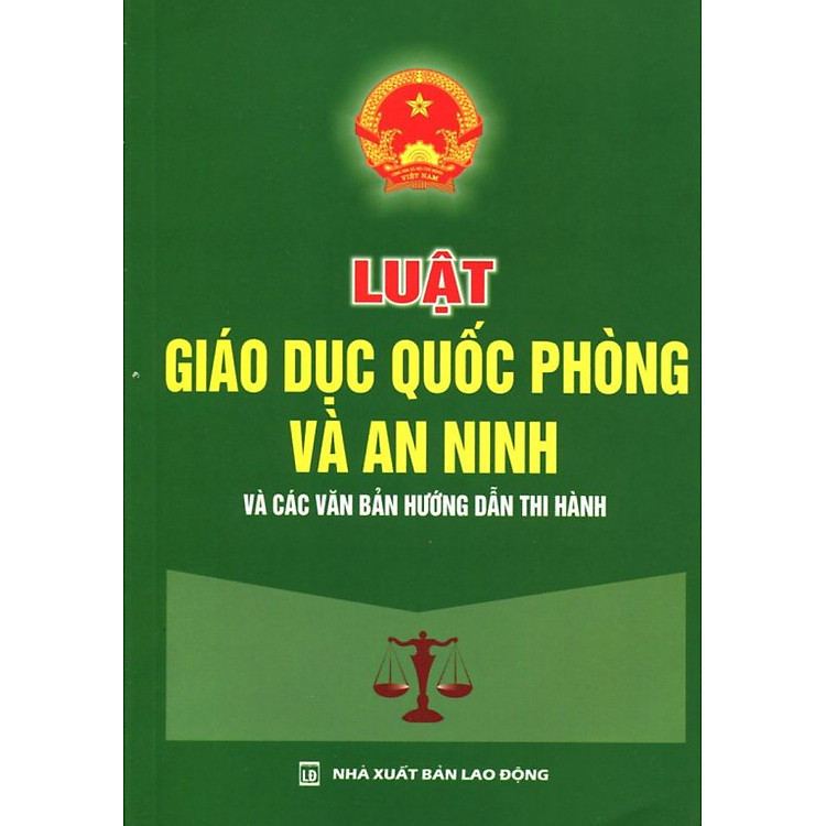 Sách Luật Giáo Dục Quốc Phòng Và An Ninh