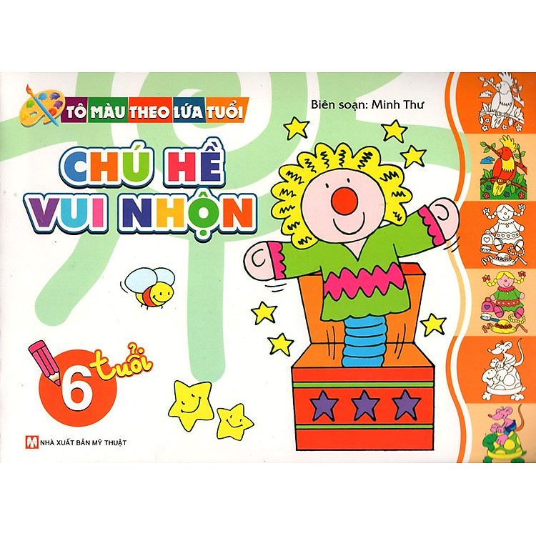 Tô Màu Theo Lứa Tuổi - Chú Hề Vui Nhộn