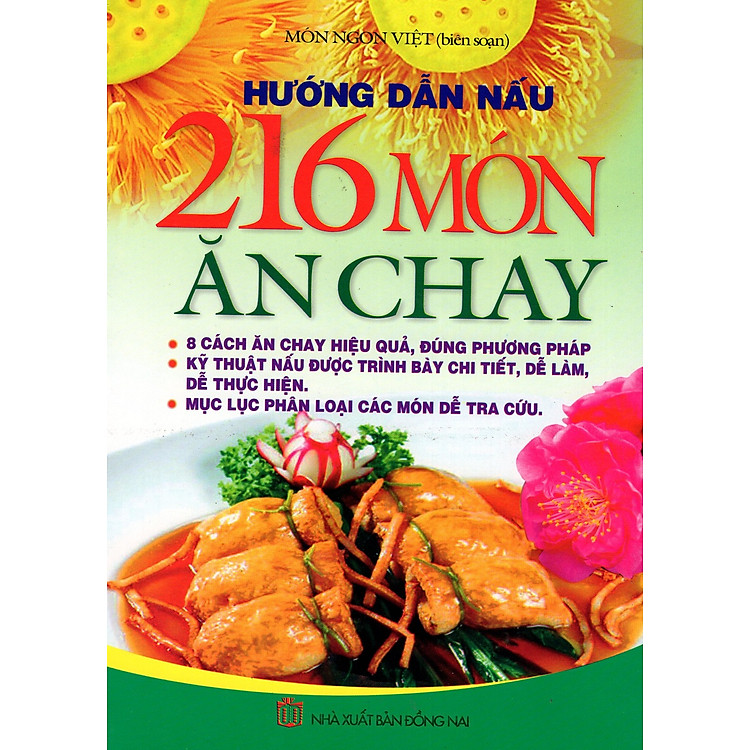 Sách Hướng Dẫn Nấu 216 Món Ăn Chay