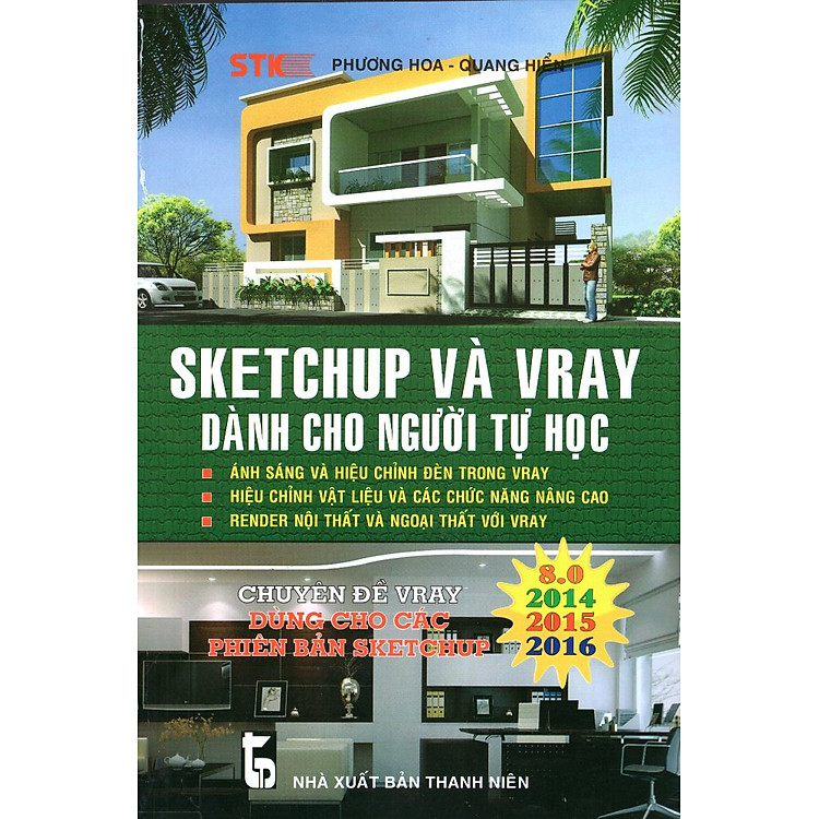 Sách Sketchup Và Vray Dành Cho Người Tự Học