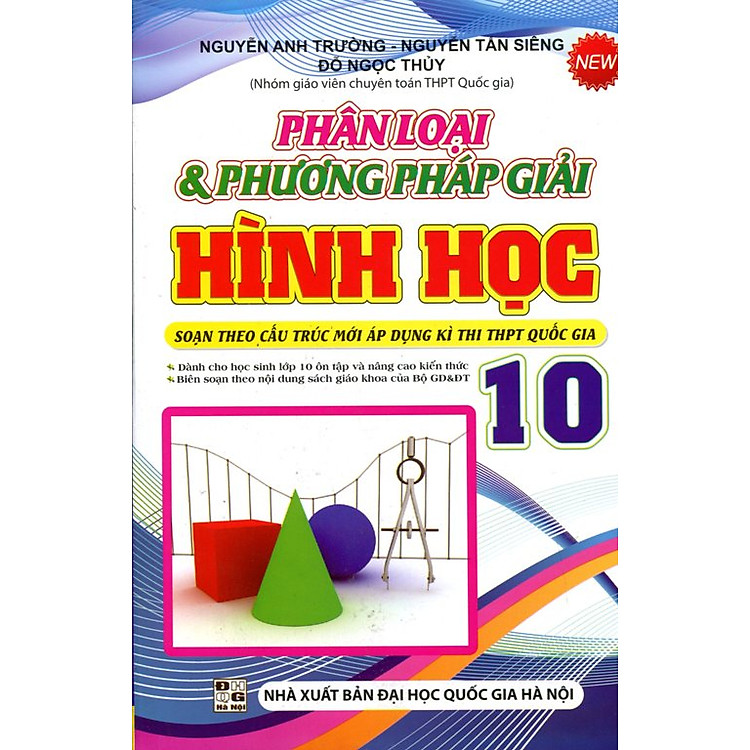 Sách Phân Loại Và Phương Pháp Giải Hình Học Lớp 10
