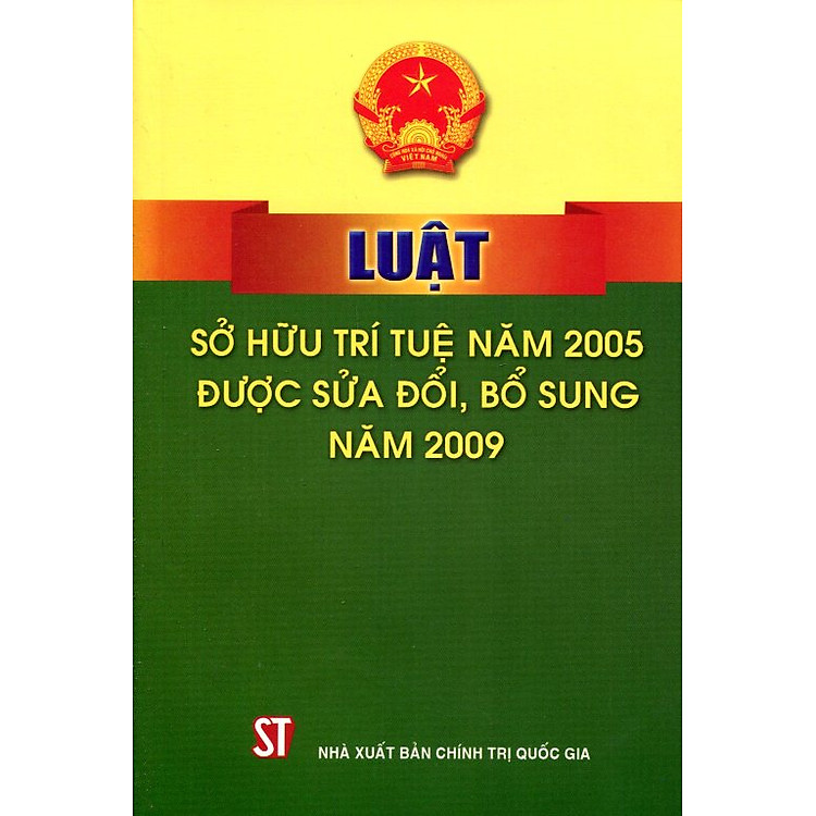 Sách Luật Sở Hữu Trí Tuệ Năm 2005 Được Sửa Đổi Bổ Sung Năm 2009