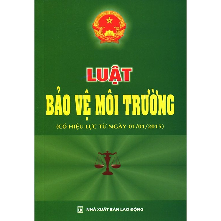 Sách Luật Bảo Vệ Môi Trường