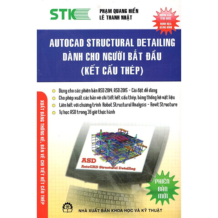 Sách Autocad Structural Detailing Dành Cho Người Bắt Đầu (Kết Cấu Thép)