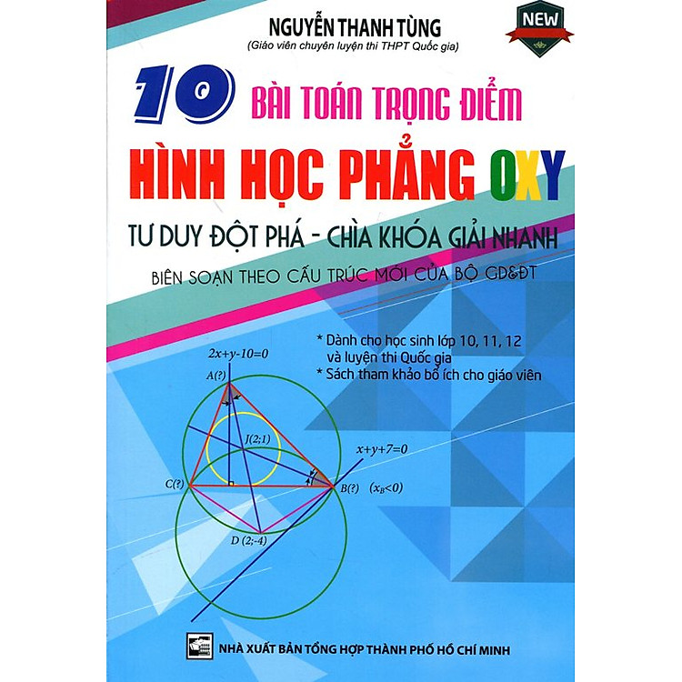 Sách 10 Bài Toán Trọng Điểm Hình Học Phẳng OXY