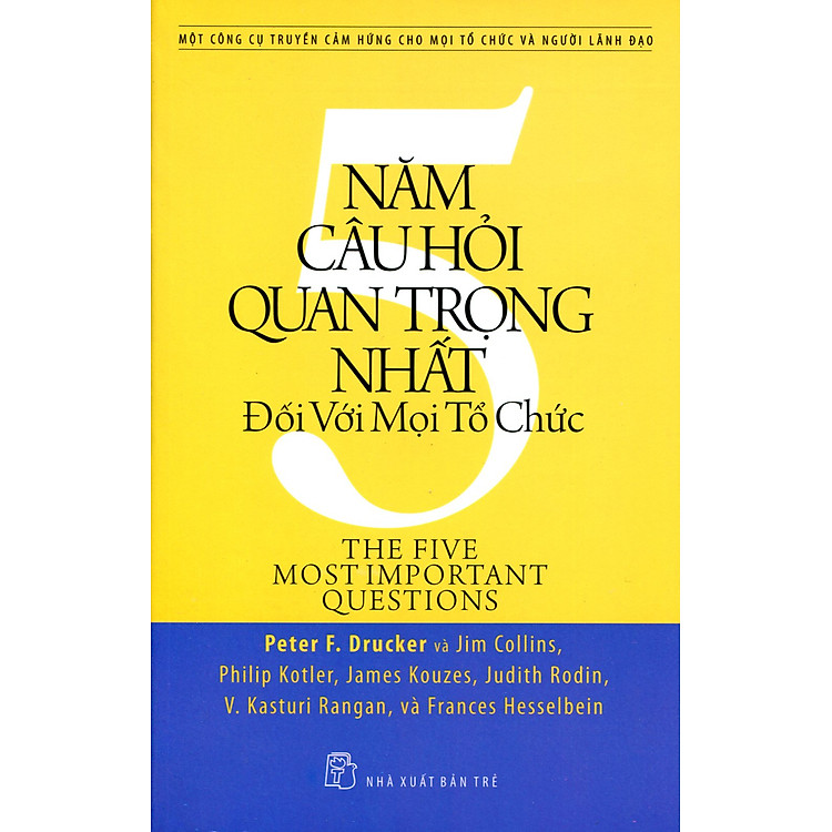 Sách Năm câu hỏi quan trọng nhất đối với mọi tổ chức