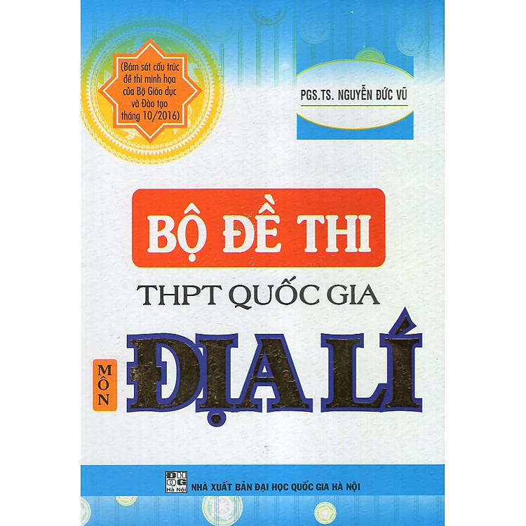 Sách Bộ Đề Thi THPT Quốc Gia Địa Lí