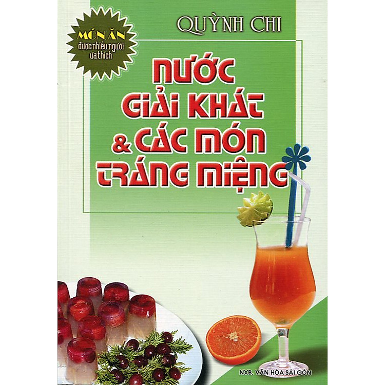 Sách Nước Giải Khát Và Các Món Tráng Miệng