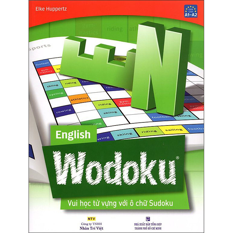 Sách English Wodoku: Vui Học Từ Vựng Với Ô Chữ Sudoku