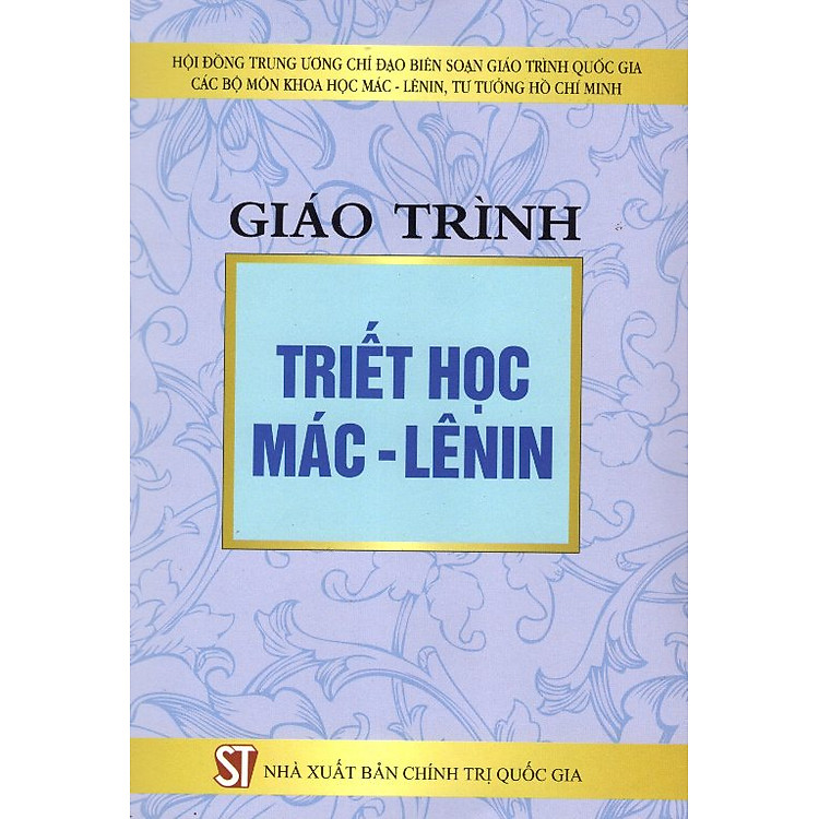 Sách Giáo Trình Triết Học Mác- Lênin