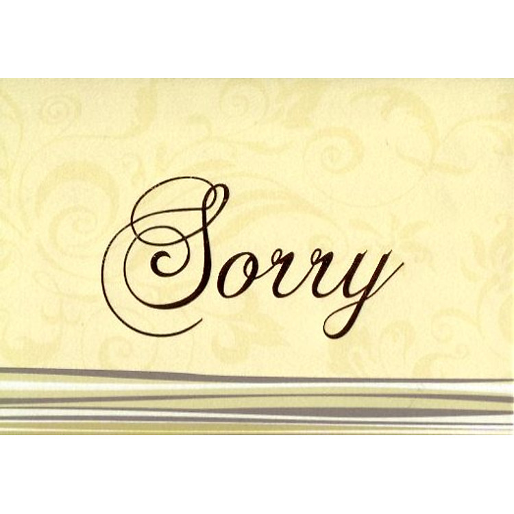 Thiệp Sorry (FH-0926)