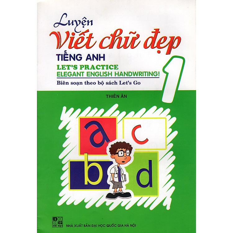 Sách Luyện Viết Chữ Đẹp Tiếng Anh (Tập 1)