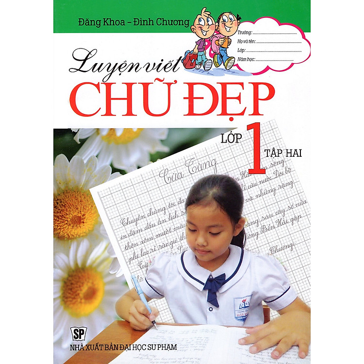 Sách Luyện Viết Chữ Đẹp Lớp 1 (Tập Hai)