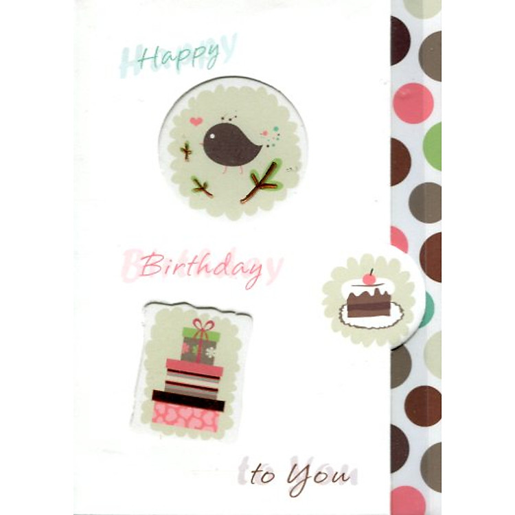 Thiệp Chúc Mừng Happy Birthday (G3-1014)
