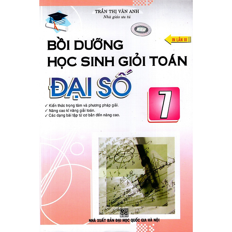 Sách Bồi Dưỡng Học Sinh Giỏi Toán Đại Số Lớp 7