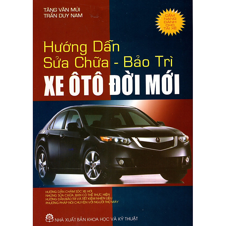 Sách Hướng Dẫn Sửa Chữa - Bảo Trì Xe Ô Tô Đời Mới