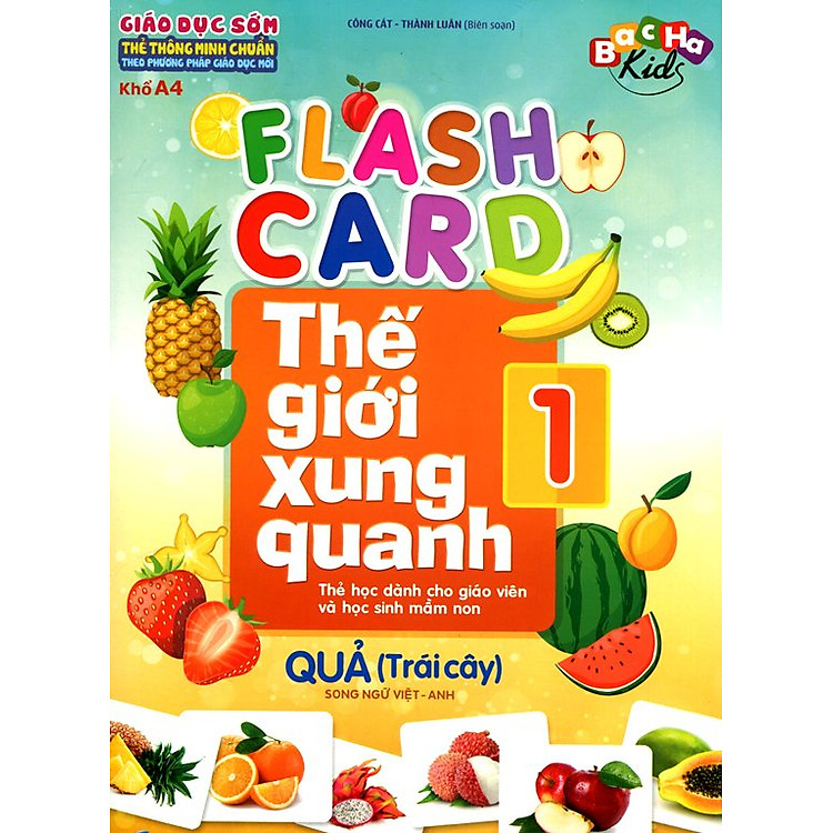 Flashcard Thế Giới Xung Quanh 1 - Quả (Trái Cây)