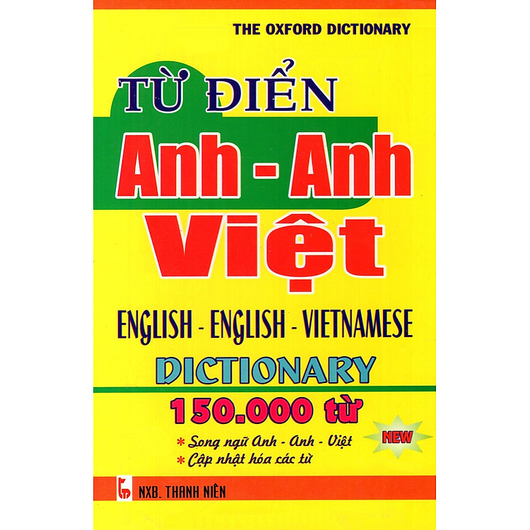 Từ Điển Anh - Anh - Việt (150.000 Từ) - Sách Bỏ Túi