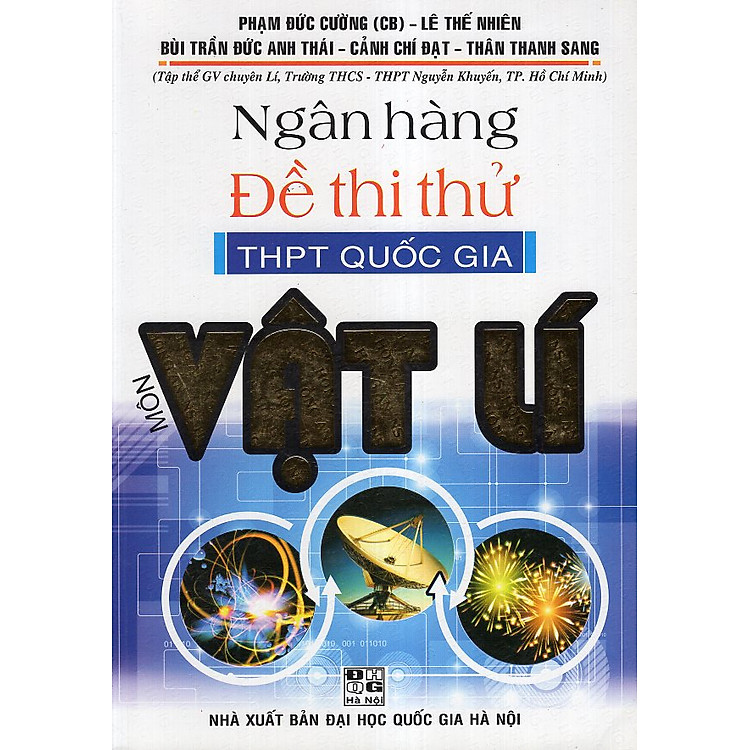 Ngân Hàng Đề Thi Thử THPT Quốc Gia Môn Vật Lí
