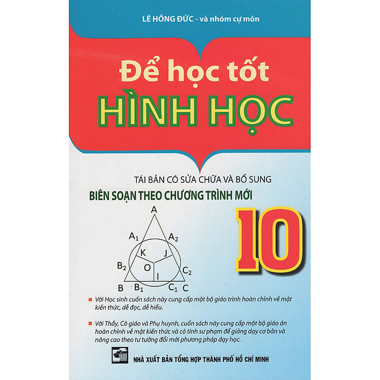 Sách Để Học Tốt Hình Học Lớp 10