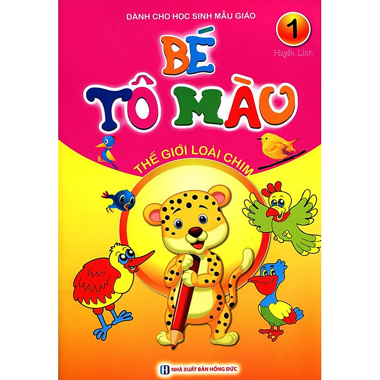 Sách Bé Tô Màu (Tập 1) - Thế Giới Loài Chim