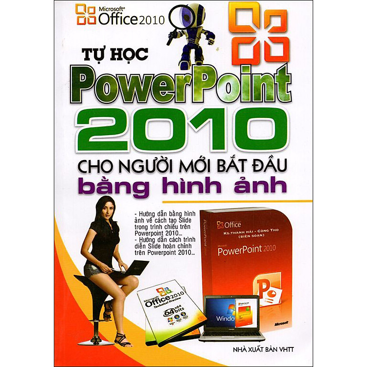 Sách Tự Học PowerPoint 2010 Cho Người Mới Bắt Đầu Bằng Hình Ảnh
