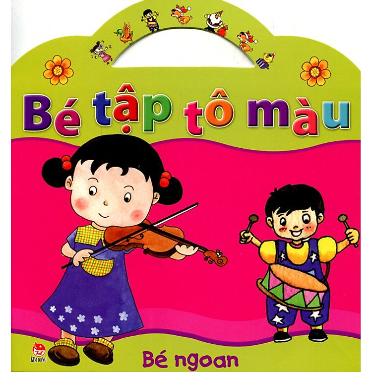 Sách Bé Tập Tô Màu - Bé Ngoan