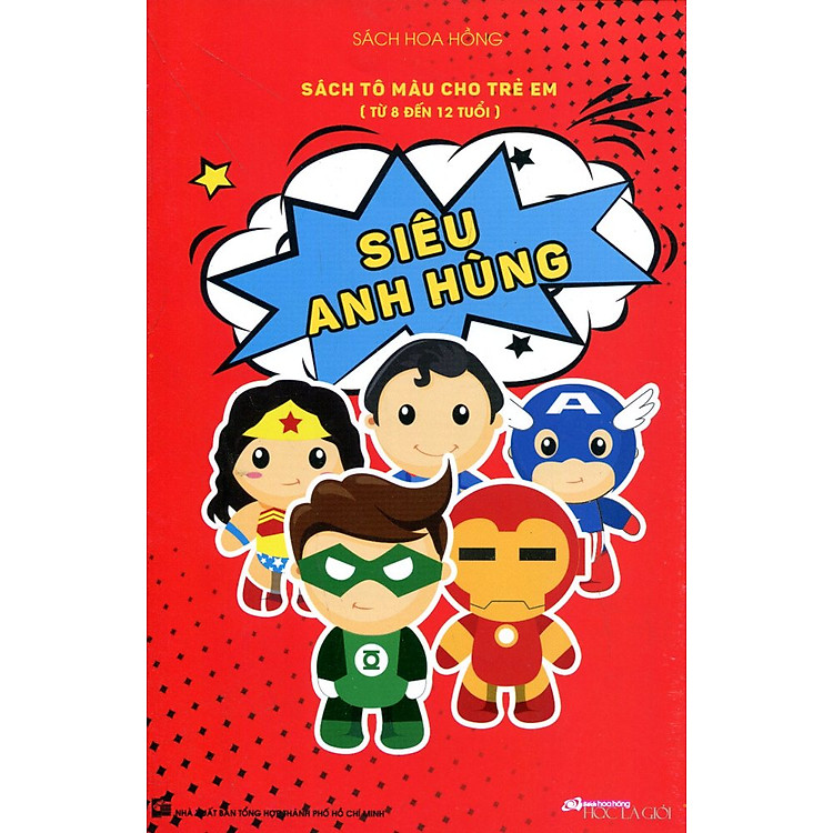 Sách Tô Màu Siêu Anh Hùng