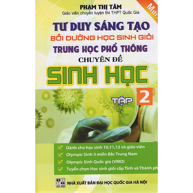 Sách Bồi Dưỡng Học Sinh Giỏi THPT Chuyên Đề Sinh Học (Tập 2)