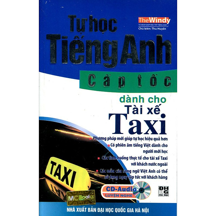 Sách Tự Học Tiếng Anh Cấp Tốc Dành Cho Tài Xế Taxi (Kèm CD)