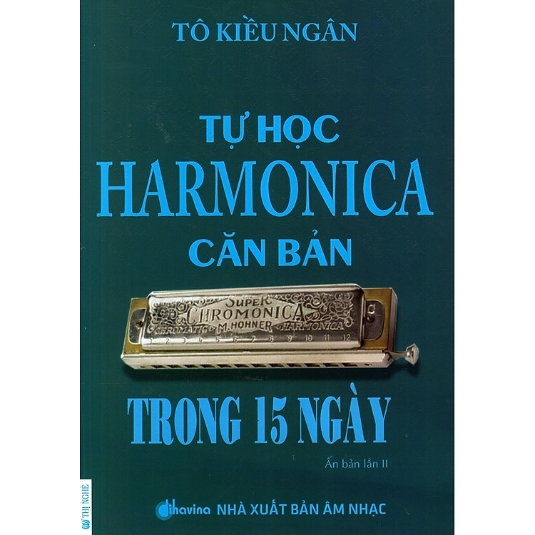 Sách Tự Học Harmonica Căn Bản Trong 15 Ngày (Kèm CD)
