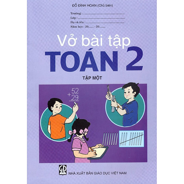 Sách Vở Bài Tập Toán Lớp 2 (Tập 1)