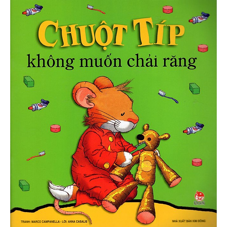 Sách Chuột Típ Không Muốn Chải Răng