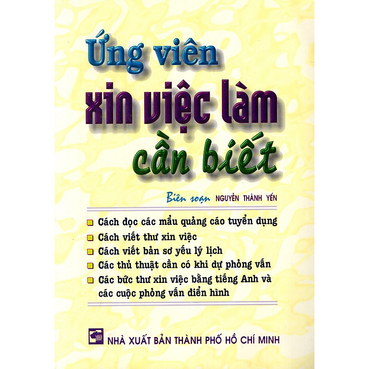 Ứng Viên Xin Việc Làm Cần Biết
