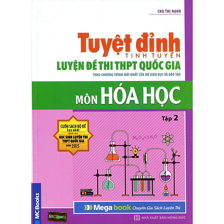 Sách Tuyệt Đỉnh Luyện Đề Thi THPT Quốc Gia - Môn Hóa Học (Tập 2)