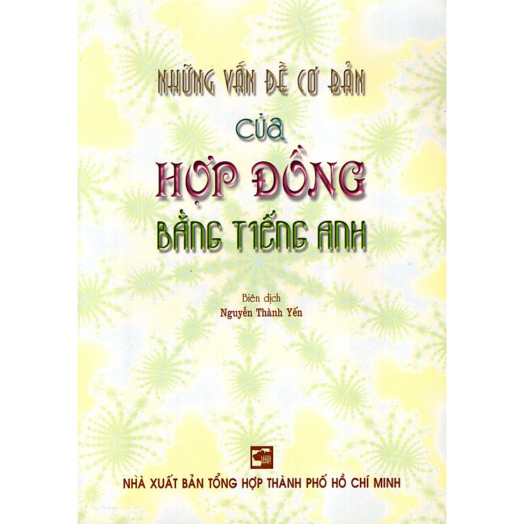 Sách Những Vấn Đề Cơ Bản Của Hợp Đồng Bằng Tiếng Anh