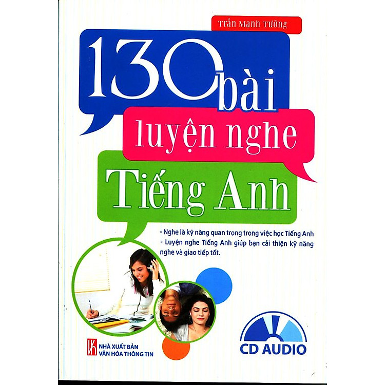 Sách 130 Bài Luyện Nghe Tiếng Anh (Kèm CD)