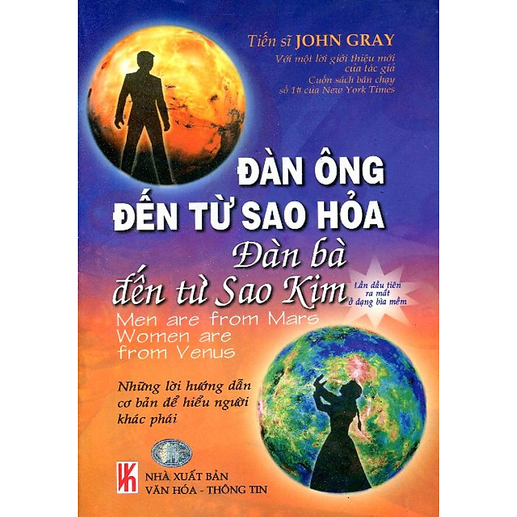 Sách Đàn Ông Đến Từ Sao Hỏa, Đàn Bà Đến Từ Sao Kim