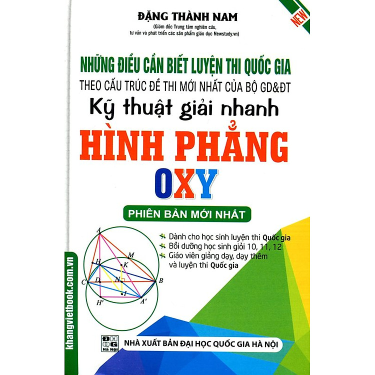 Sách Kỹ Thuật Giải Nhanh Hình Phẳng OXY (Tái Bản 2016)