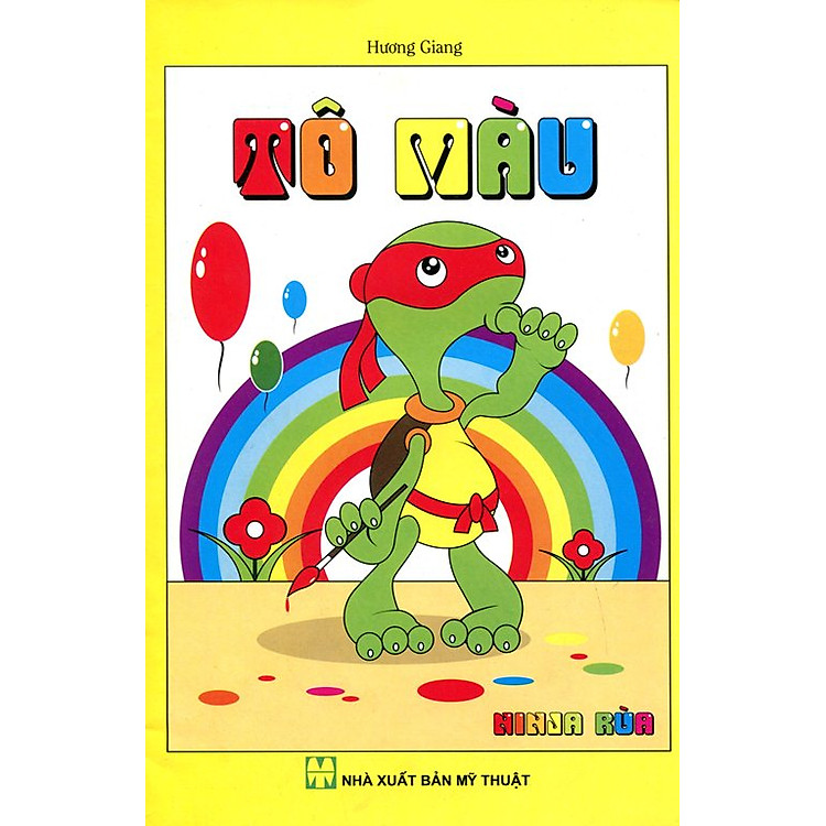 Sách Tô Màu - Ninja Rùa