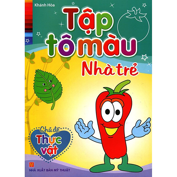 Sách Tập Tô Màu Nhà Trẻ - Chủ Đề Thực Vật