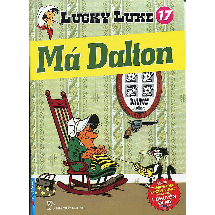 Sách Lucky Luke (Tập 17): Má Dalton